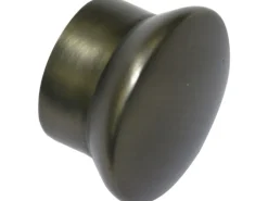Gardinia Endstück Europa für Ø 19 mm Silber-Antik