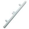Gardinia Endstück für Aluminium-Vorhangschiene 3-läufig Weiß 2-er Pack