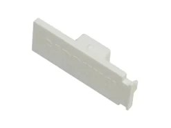 Gardinia Endstück für Vorhangschiene GE1 1-läufig Weiß 2-er Pack