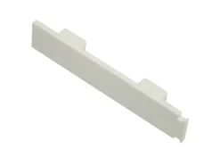 Gardinia Endstück für Vorhangschiene GE3 3-läufig Weiß 2-er Pack