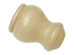 Gardinia Endstück Lugano für Ø 28 mm Natur