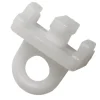 Gardinia Feststeller für Alu-Vorhangschiene Weiß 6-er Pack