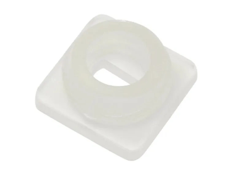 Gardinia Feststeller für Vorhangschiene/Profil VSA1 (VS57) Weiß 4-er Pack