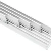 Gardinia Flächenvorhangschiene Komfort Komplett-Set 5-läufig Weiß 280 cm
