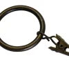 Gardinia Gardinenringe Europa für Ø 19 mm Bronze 10-er Pack