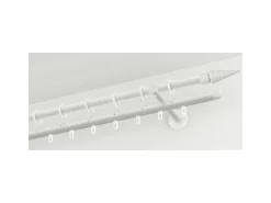 Gardinia Gardinenstange Chicago Ø 20 mm Weiß 160 cm