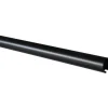 Gardinia Gardinenstange Chicago mit Innenlauf I Ø 20 mm Schwarz - Matt 160 cm