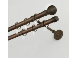 Gardinia Gardinenstange Chicago Ø 20 mm Bronze 200 cm