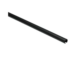 Gardinia Gardinenstange Memphis mit Innenlauf I Ø 16 mm Schwarz 160 cm