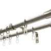 Gardinia Gardinenstangen-Set Konus mit Innenlauf II Ø 16/19 mm 120 cm - 210 cm