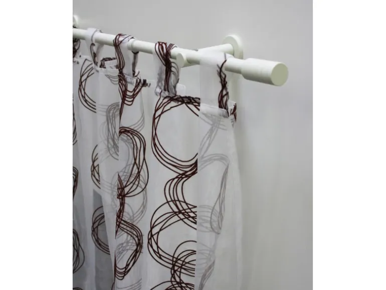 Gardinia Gardinenstangen-Set Elba Ø 16/19 mm Ivory 190 cm - 340 cm