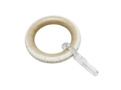 Gardinia Holz-Ringe Country Ø 25 mm Castell Eiche 10-er Pack