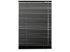 Gardinia Jalousie Aluminium 140 cm x 175 cm Schwarz