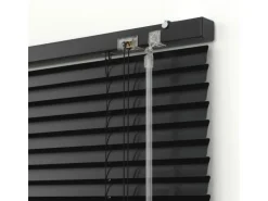 Gardinia Jalousie Aluminium 70 cm x 175 cm Schwarz