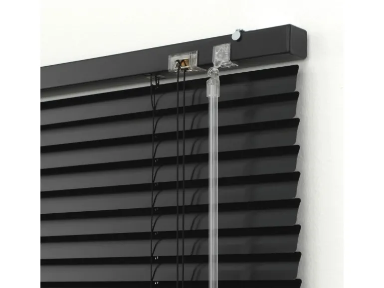 Gardinia Jalousie Aluminium 40 cm x 175 cm Schwarz