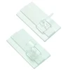 Gardinia Klebehaken Universal für Vitrage- u. Cafehausstangen Weiß 2-er Pack