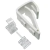 Gardinia Klemmträger EasyClick Weiß 2-er Pack