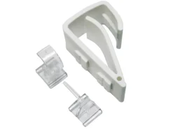 Gardinia Klemmträger EasyClick Weiß 2-er Pack