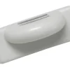 Gardinia Magnet-Halter für Aluminium Jalousien Weiß 2-er Pack