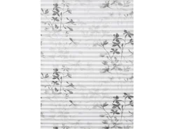Gardinia Plissee Bella Blätter 50 cm x 130 cm Weiß