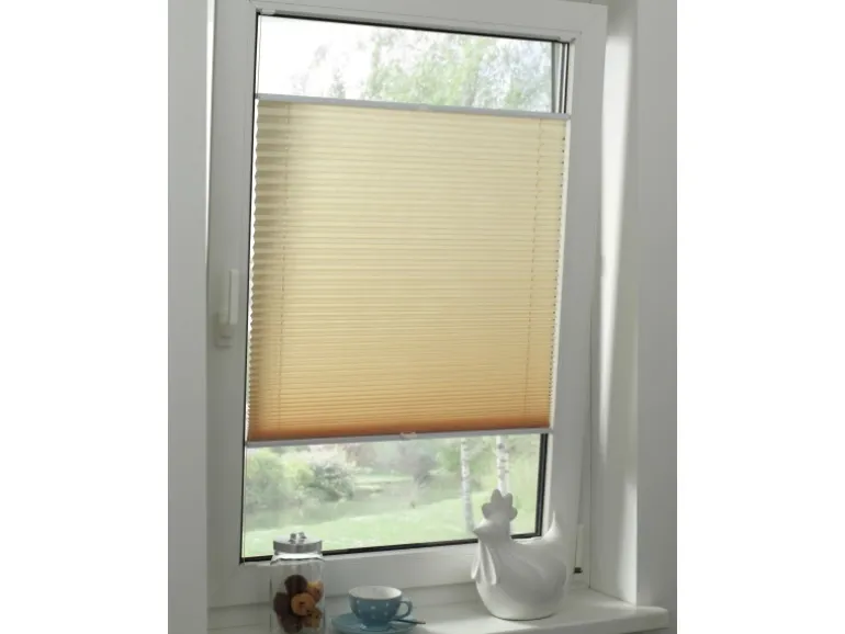 Gardinia Plissee Concept Tageslicht 70 cm x 130 cm Beige