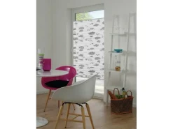 Gardinia Plissee Concept zum Klemmen 50 cm x 130 cm Dekor Blüte