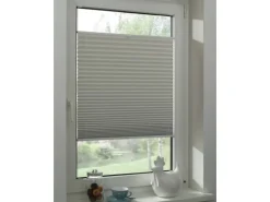 Gardinia Plissee Concept Thermo 100 cm x 130 cm Grau