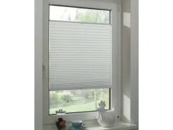 Gardinia Plissee Concept Thermo 40 cm x 130 cm Weiß