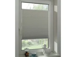 Gardinia Plissee Concept Thermo Abdunklung 60 cm x 130 cm Grau