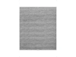 Gardinia Plissee Concept zum Klemmen 100 % Recycling Stoff 80 cm x 210 cm Grau