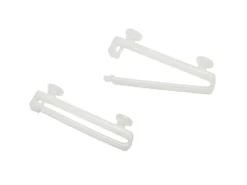 Gardinia Schlaufengleiter Weiß 10-er Pack