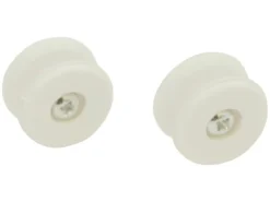 Gardinia Schnurwickler inkl. Schrauben Weiß 6-er Pack