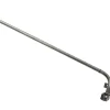 Gardinia Schwenkstange Ø 12 mm Edelstahloptik 55 cm - 85 cm