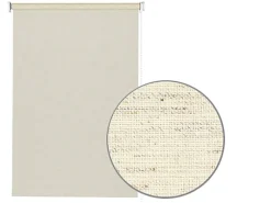 Gardinia Seitenzug-Rollo Dekor Silvalin 122 cm x 180 cm Natur