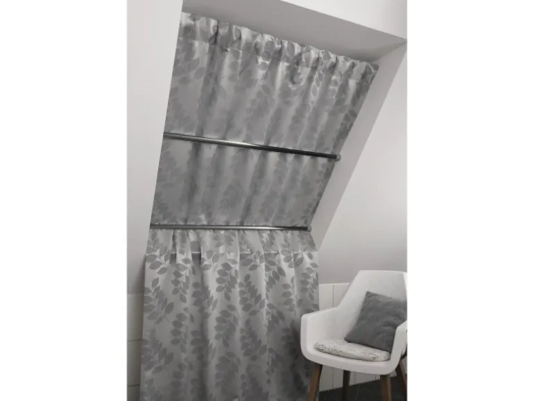 Gardinia Spannstange Ø 23/26 mm Nickel-Optik 125 cm - 220 cm