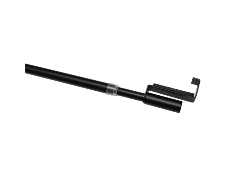 Gardinia Spannvitrage Ø 7/9 mm Schwarz-Matt 90 cm - 130 cm