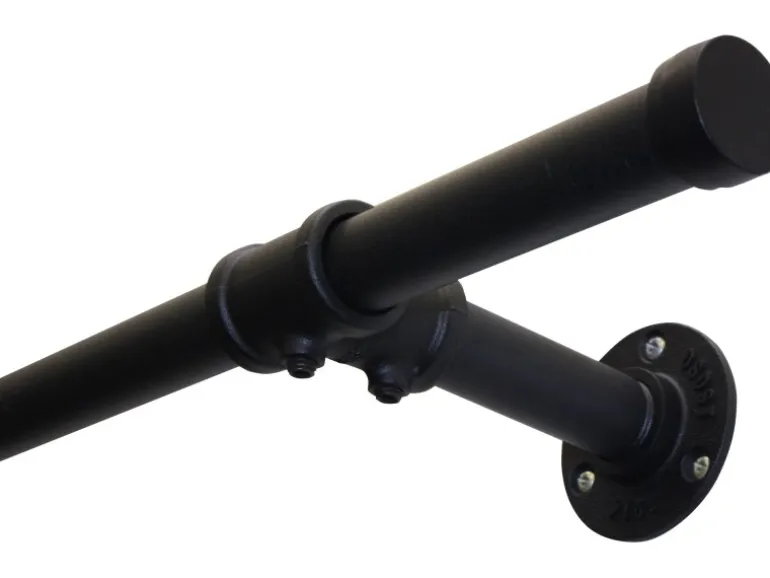 Gardinia T - Stück Industrial Home Ø 25 mm Schwarz