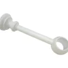 Gardinia Träger Bifo für Ø 28 mm geschlossen Weiß 17 cm