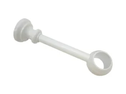 Gardinia Träger Bifo für Ø 28 mm geschlossen Weiß 17 cm