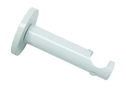 Gardinia Träger Chicago für Ø 20 mm offen Weiß 8 cm