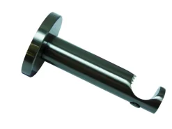 Gardinia Träger Chicago für Ø 20 mm offen Titan 8 cm