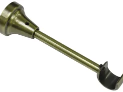 Gardinia Träger Europa offen kurz Messing-Antik 14 cm