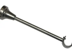 Gardinia Träger Europa offen lang für Ø 19 mm Silber-antik 28 cm
