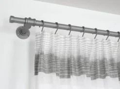 Gardinia Träger Industrial Home für Gardinenstange Ø 25 mm Silber 10 cm