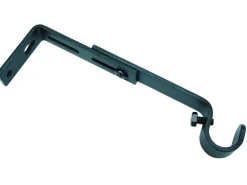 Gardinia Träger Memphis Schwarz 10 cm - 14 cm 2-er Pack