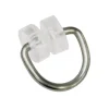 Gardinia T-Rollringe Silber/Transparent 20-er Pack