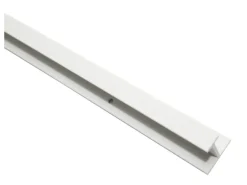 Gardinia T-Schiene Kunststoff Weiß 250 cm