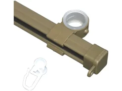 Gardinia U-Laufschiene Beige 190 cm