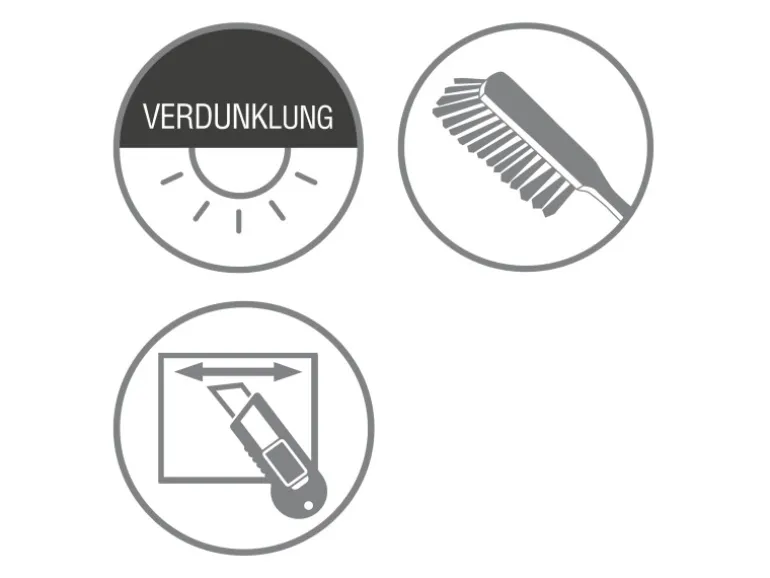 Gardinia Verdunkelungsrollo Blackout 162 cm x 180 cm Dunkelblau