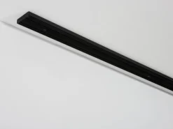 Gardinia Vorhangschienen-Set 2-Lauf Schwarz 150 cm